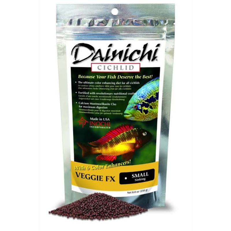 Dainichi Veggie FX Sinking Pellets, Small 1mm