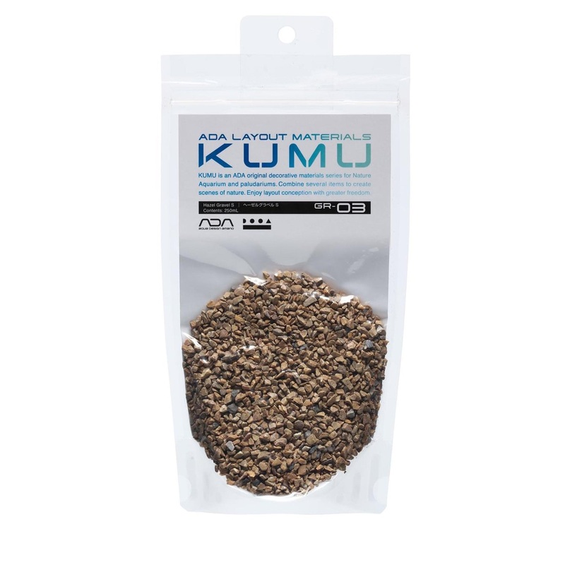 ADA KUMU Series (GR-03) Hazel Gravel S 250ml