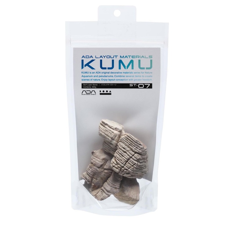 ADA KUMU Series (ST-07) Buff Layer Stone  300g
