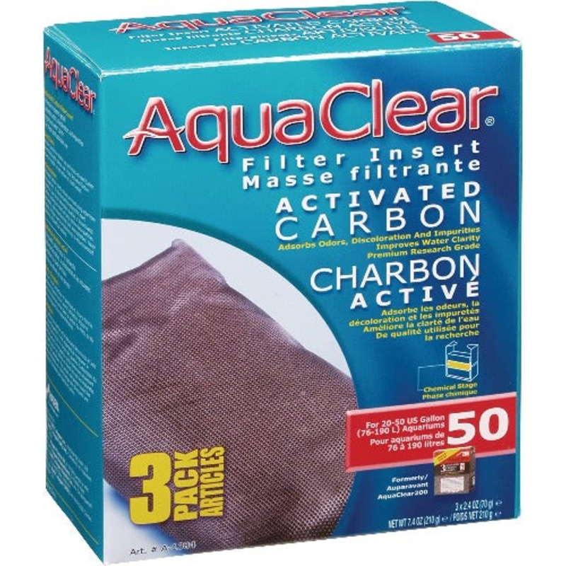 AquaClear Activated Carbon Insert 50 Gallon