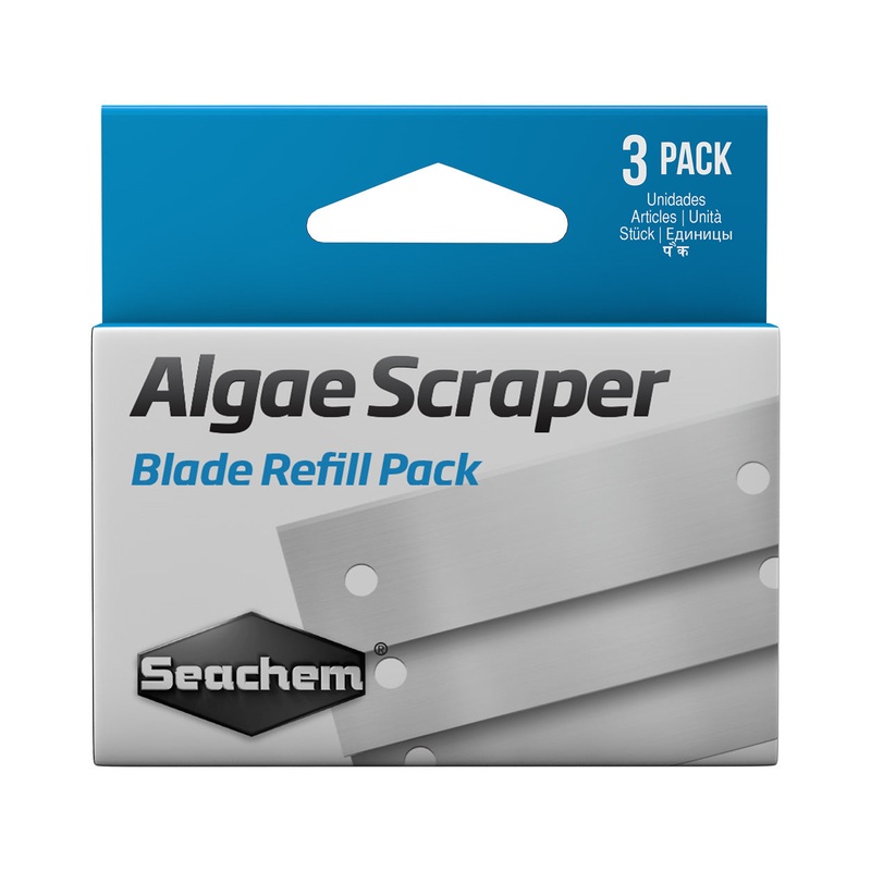 Seachem Algae Scraper Replacement Blades - 3pk