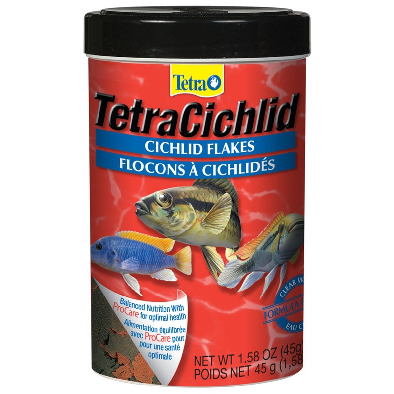 TETRA Cichlid Flakes 1.58 oz (45g)