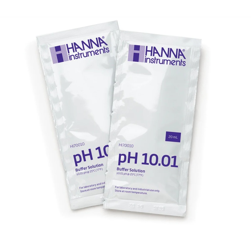 10.01 pH Calibration Single Use Packet (1 x 20mL sachets)