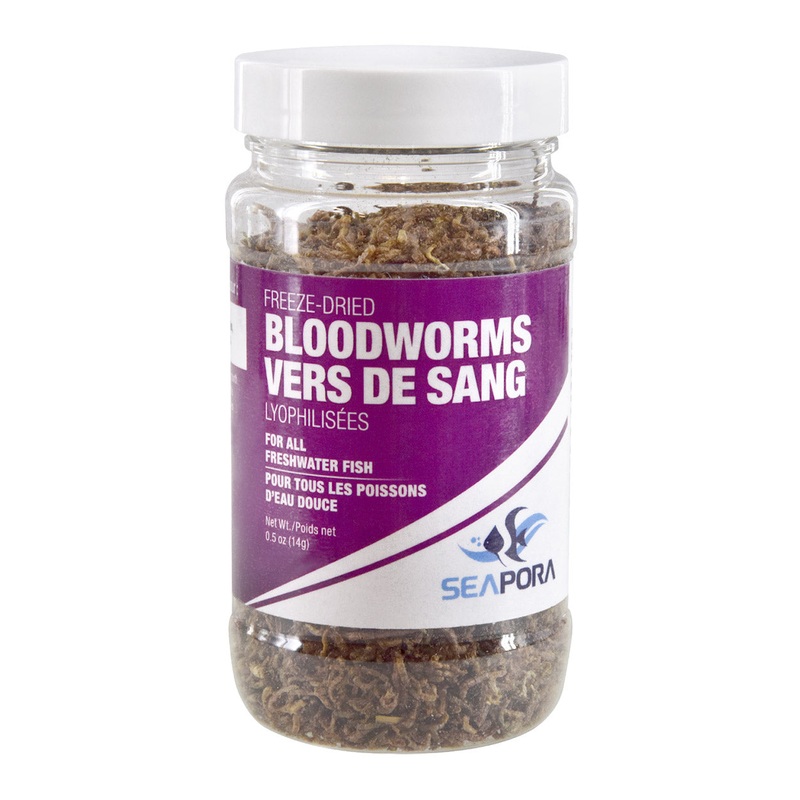 Seapora Freeze-Dried Bloodworms - 14 g