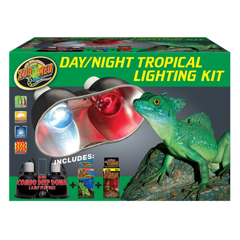 Zoo Med Day/Night Tropical Lighting Kit