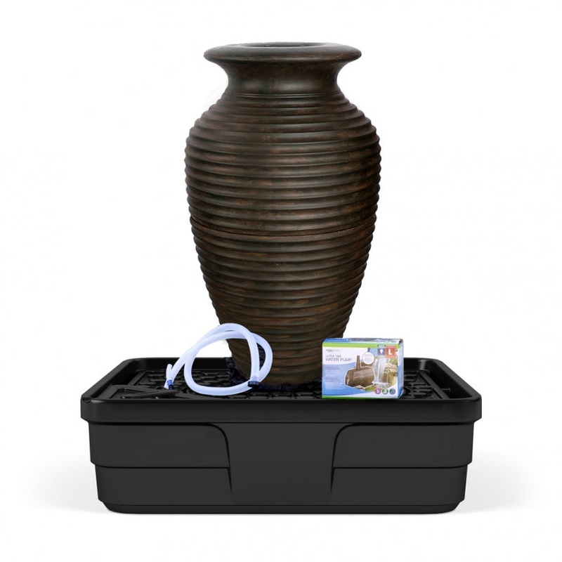 Aquascape Medium Rippled Urn Landscape Fountain Kit