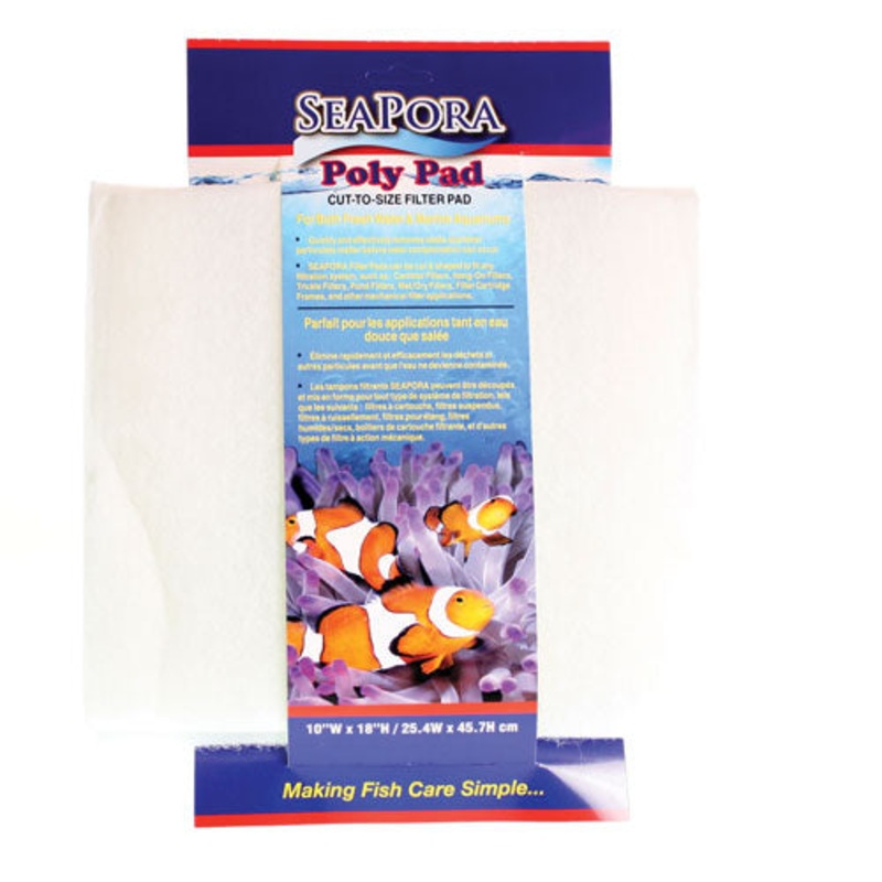 Seapora poly pad 10 w x 18 h