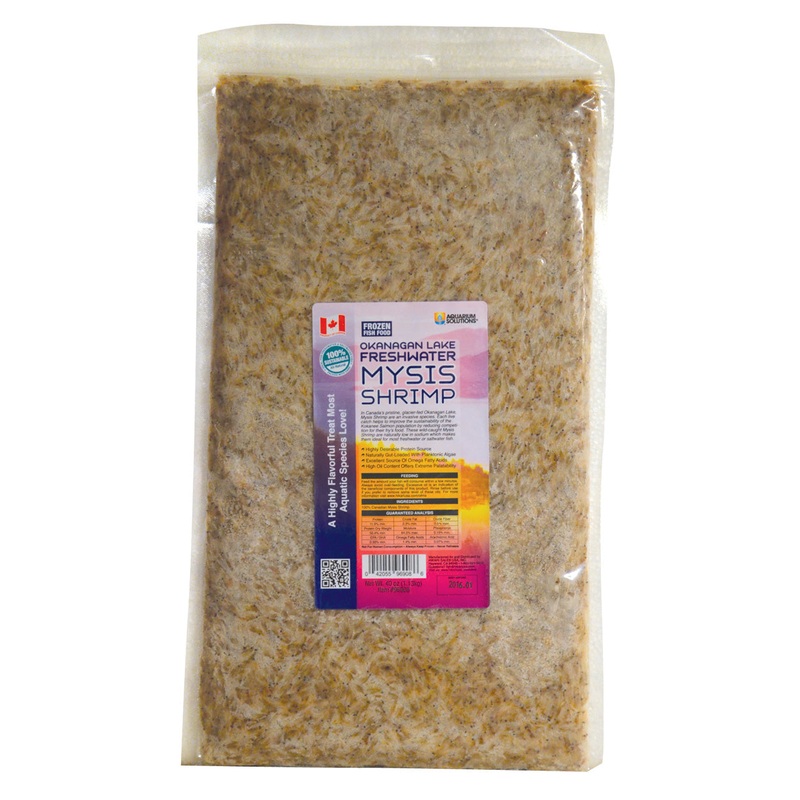 Hikari Bio-Pure Frozen Okanagan Lake Freshwater Mysis Shrimp - Flatpack - 40 oz