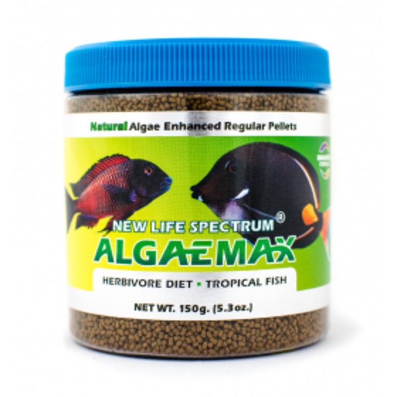 New Life AlgaeMAX Regular Pellet Sinking 1mm-1.5mm 150g