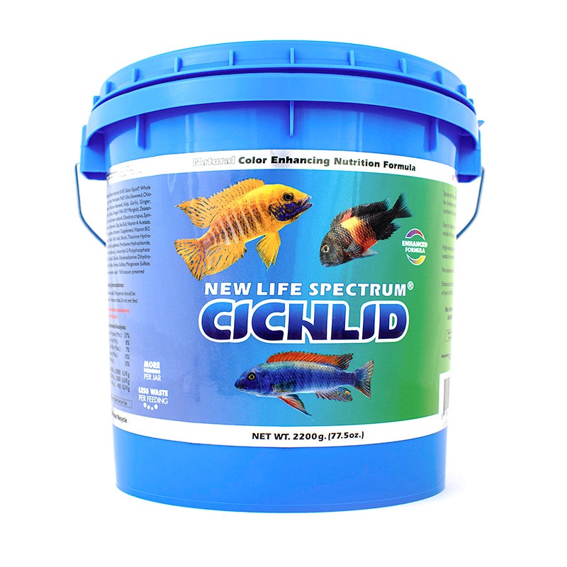 New Life Cichlid Regular Pellet Sinking 1mm-1.5mm 2200g