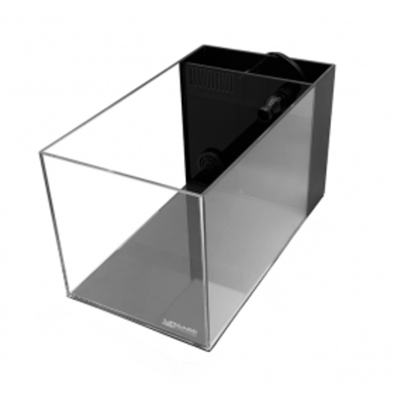 Lifegard Crystal 14gal Aquarium with Built-In Side Filter