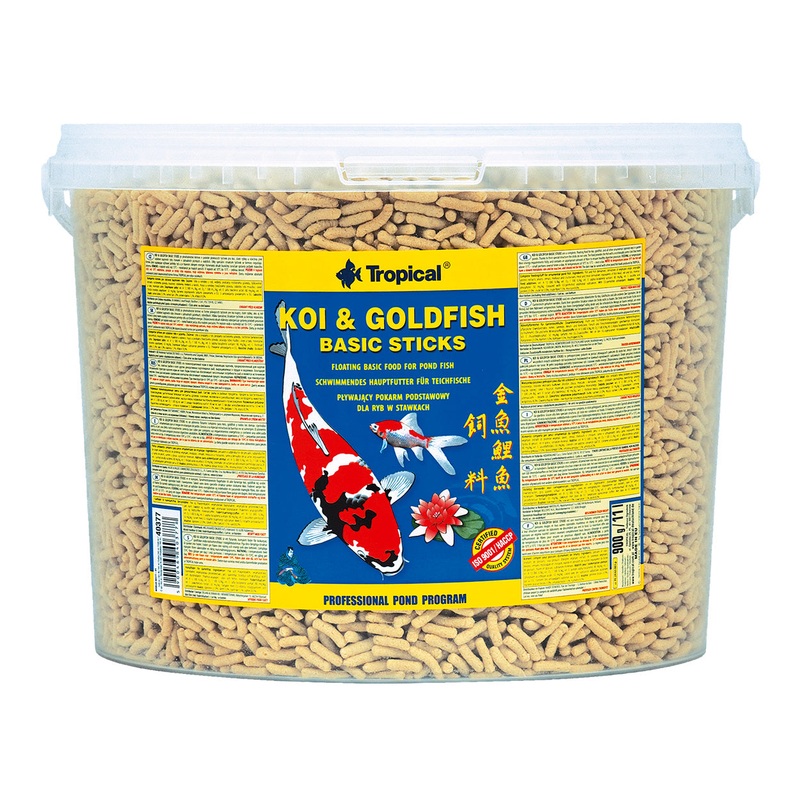 Tropical Koi & Goldfish Basic Sticks - 900 g