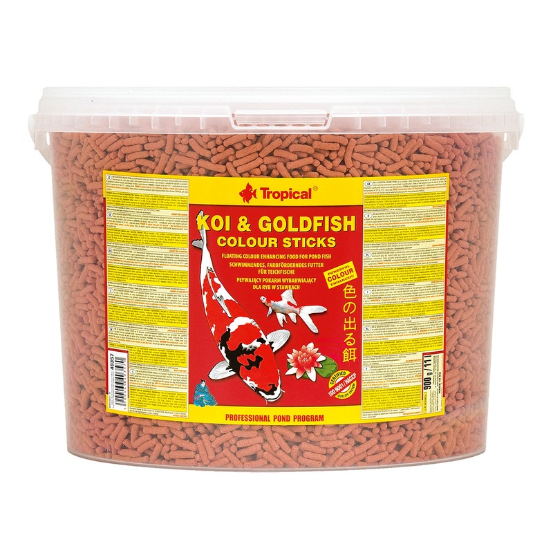 Tropical Koi & Goldfish Colour Sticks - 900 g