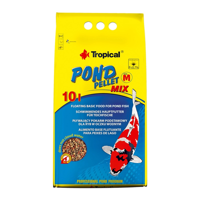 Tropical Pond Pellet Mix - Medium - 1.3 kg