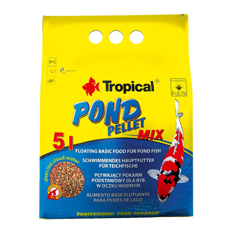 Tropical Pond Pellet Mix - Small - 650 g