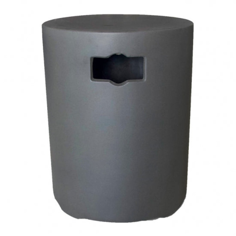 Aquascape Round Propane Tank Cover  Gray