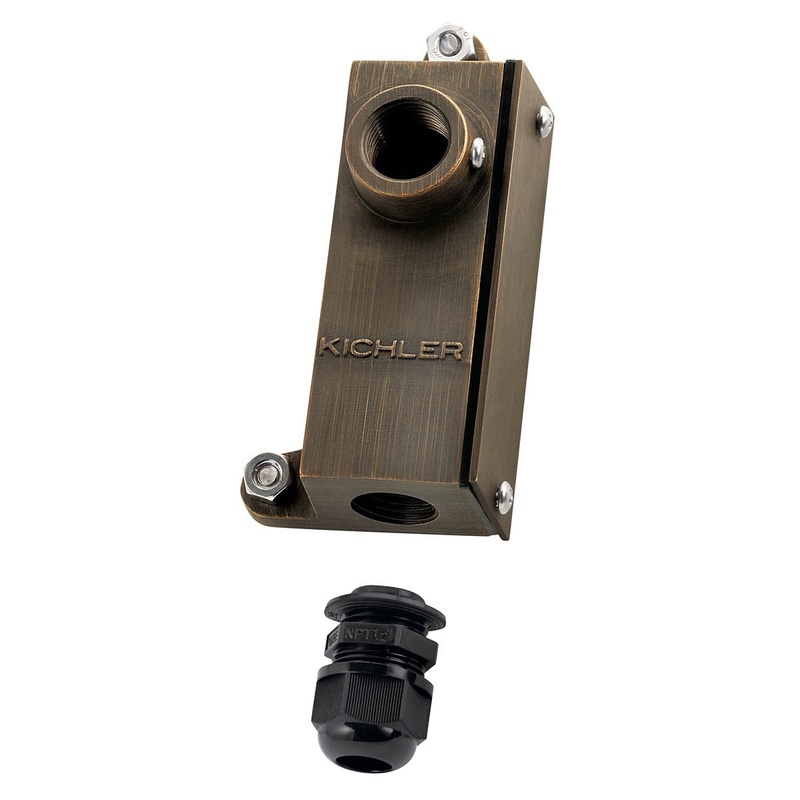 Kichler Junction Box Mounting Bracket Centennial Brass (K/15609)