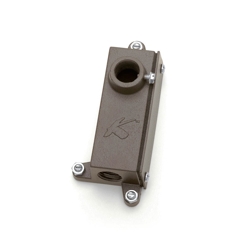 Kichler Junction Box Mounting Bracket Textured Architectural Bronze (K/15609)