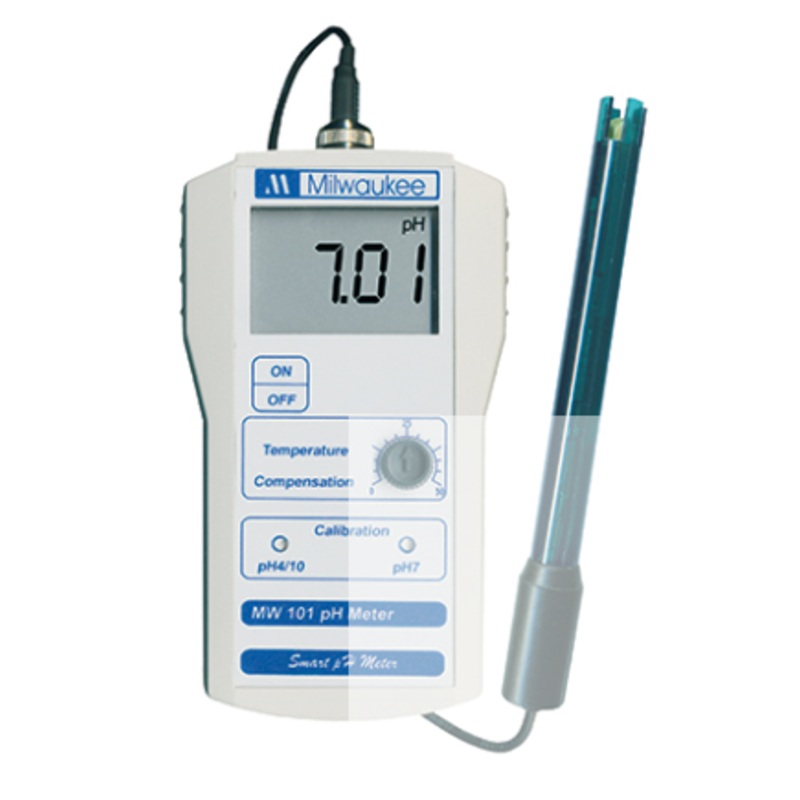 MILWAUKEE MW101 Portable PH Meter with 0.01 PH resolution