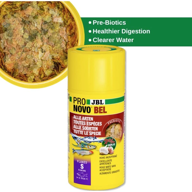 JBL ProNovo Bel Flakes S (Mini Flakes For Tropical Fishes)