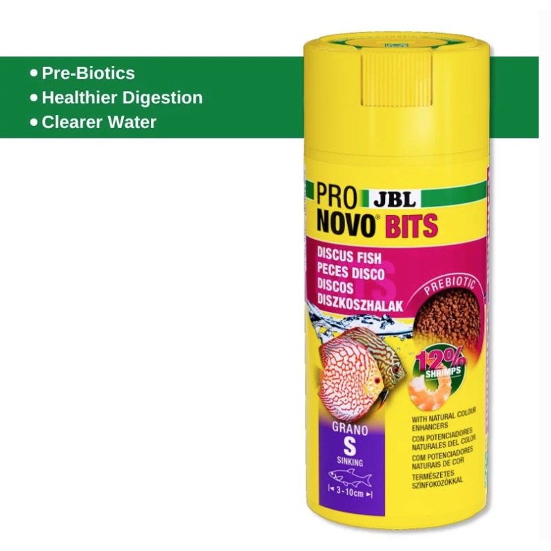 JBL Pronovo Bits Grano S (Discus feed / 250ml)