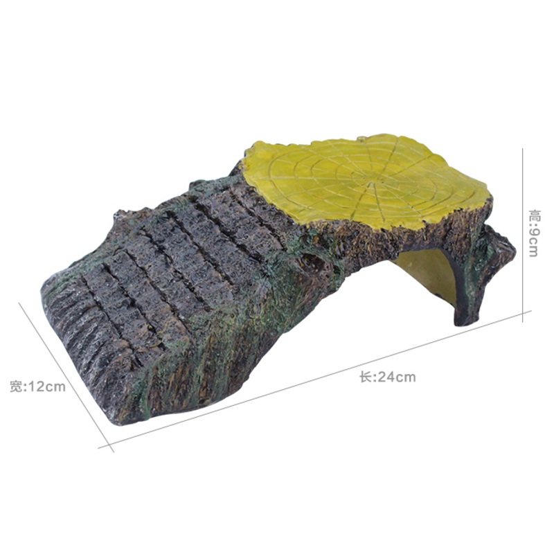 GUSH Terrapin Basking Deco (Type C / L / 24x12x9cm)