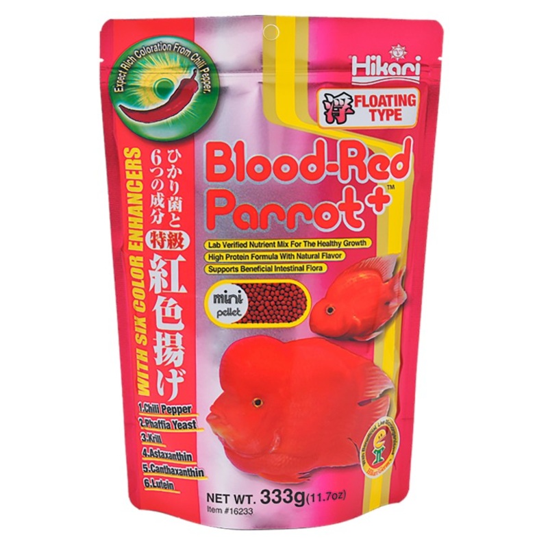 HIKARI Blood Red Parrot+ (Mini Pellet / 333g)