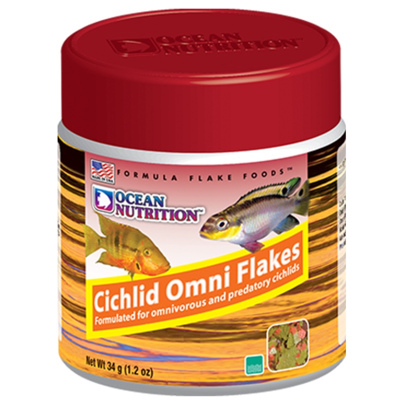 OCEAN NUTRITION Cichlid Omni Flakes (34g)