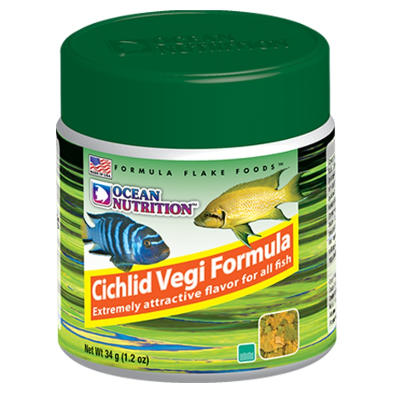 OCEAN NUTRITION Cichlid Vege Flakes (34g)