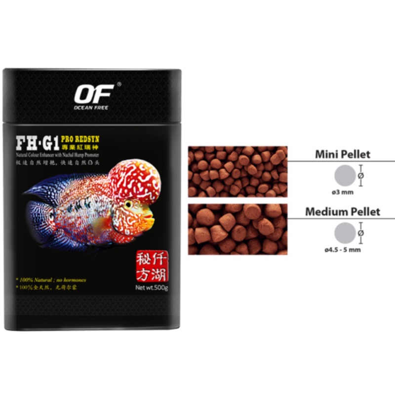 OF Pro Series FH-G1 - Pro RedSyn Flower Horn (Medium / 120g)