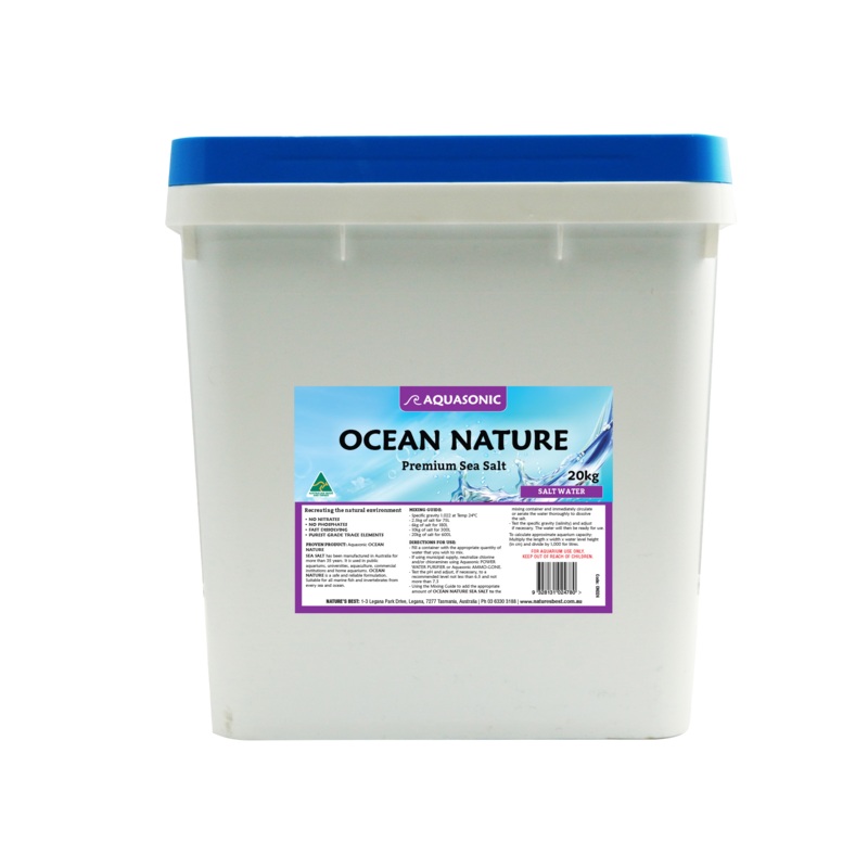Aquasonic - Ocean Nature Sea Salt (20kg)