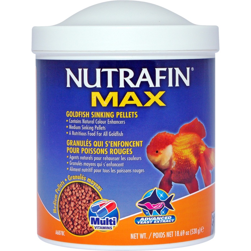 Nutrafin Max - Medium Goldfish Sinking Pellets (530g)