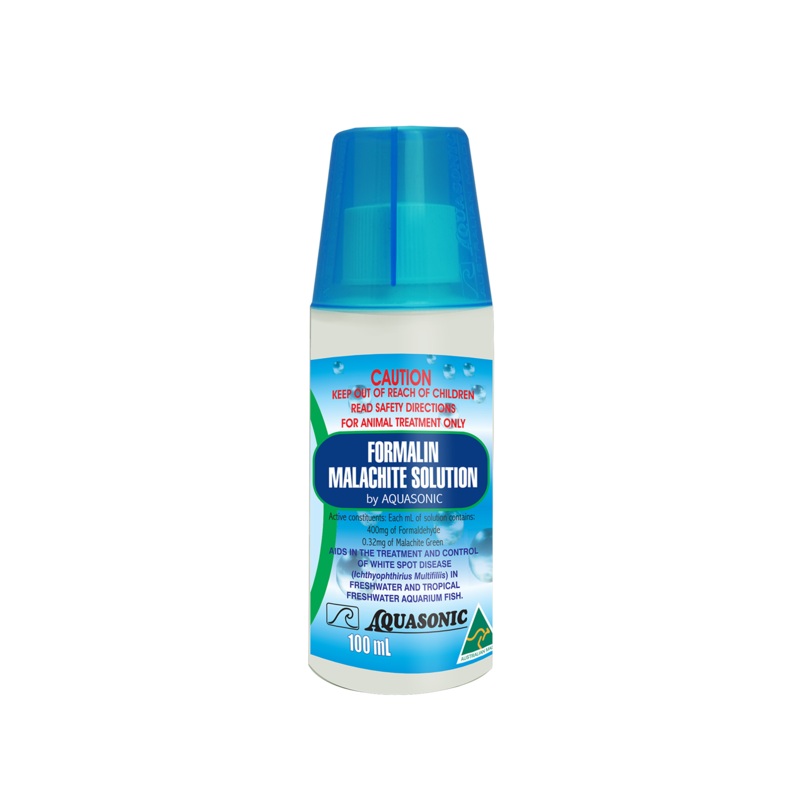 Aquasonic - Formalin Malachite Solution (100ml)