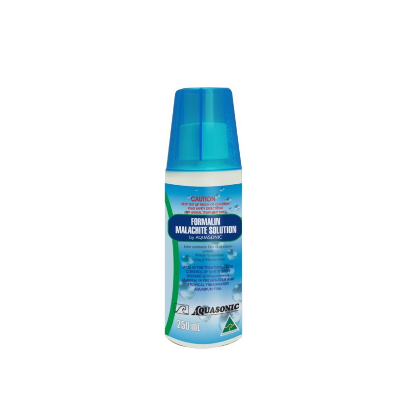 Aquasonic - Formalin Malachite Solution (250ml)