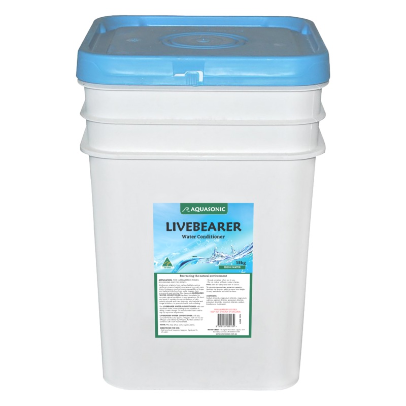 Aquasonic - Livebearer Conditioning Salts (15kg)