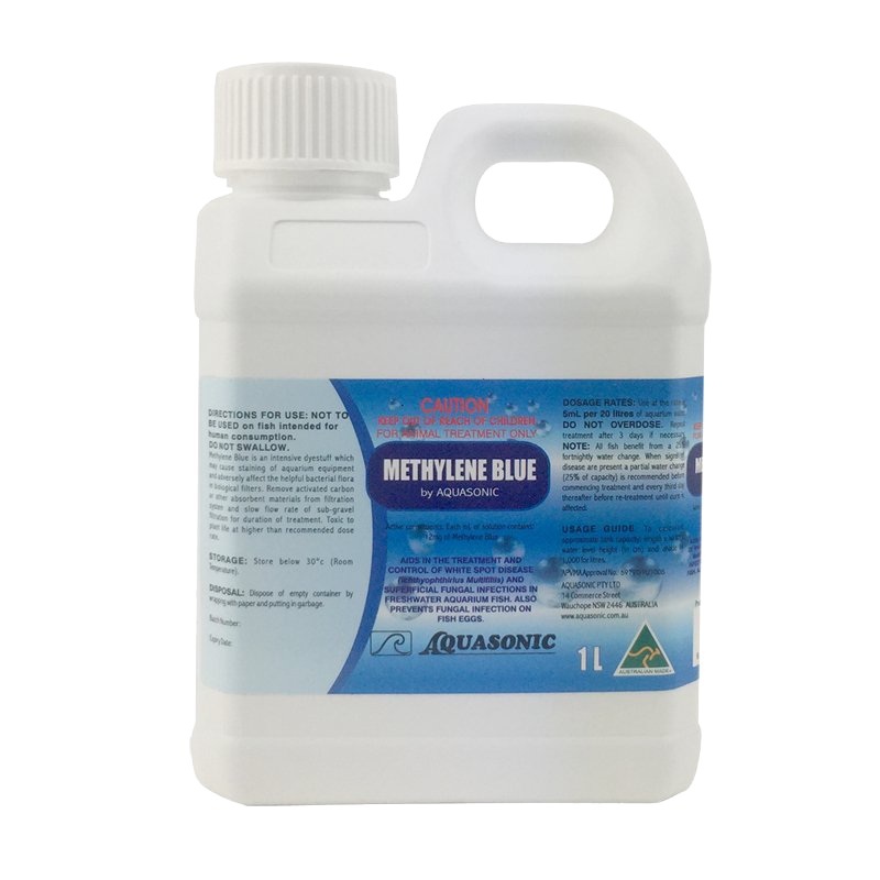 Aquasonic - Methylene Blue Solution (1L)