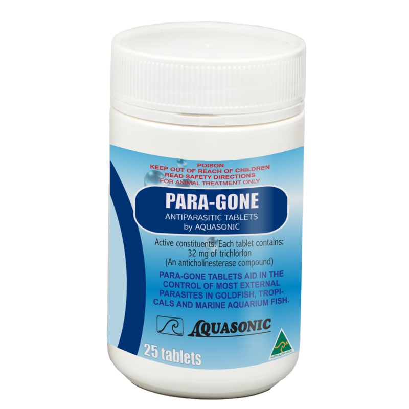 Aquasonic - Para-Gone (25 tablets)