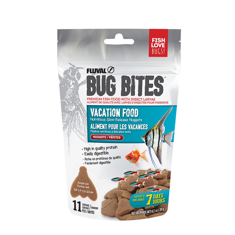 Fluval Bug Bites Vacation Food 0.7 oz.