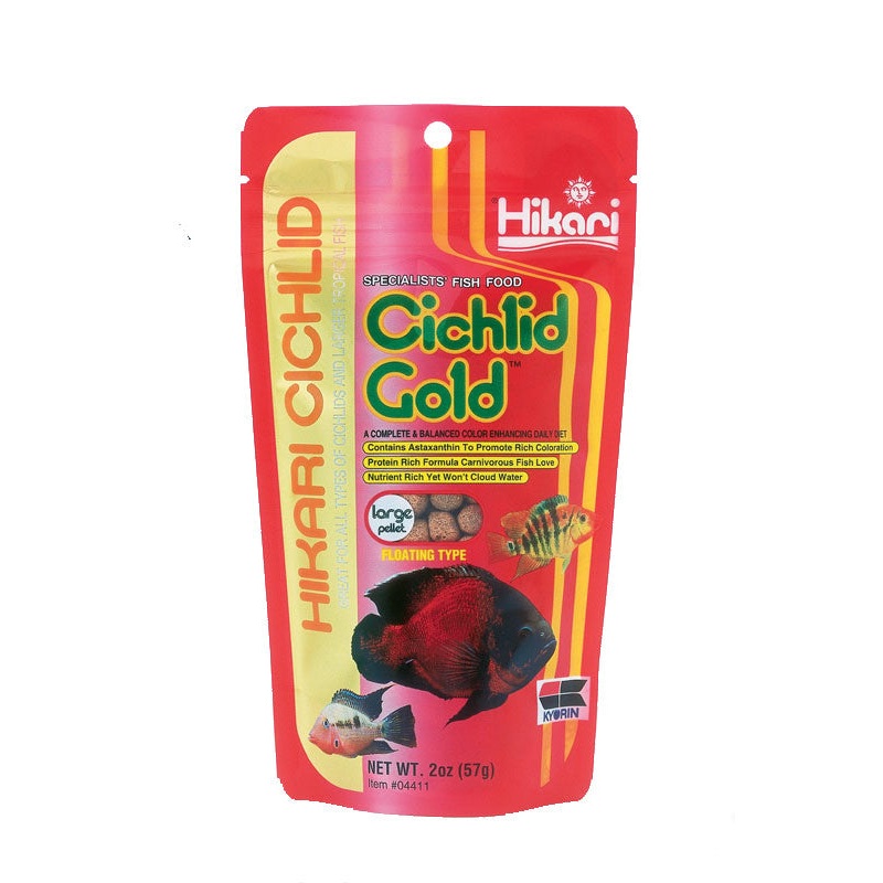 Hikari - Cichlid Gold - Large Pellets (57g)