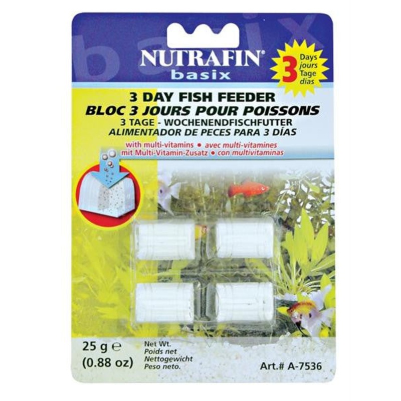 Nutrafin 3 Day Fish Feeder (25g)