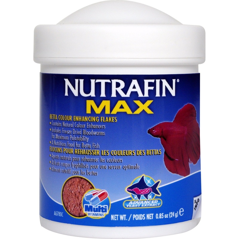 Nutrafin Max - Betta Colour Enhancing Flakes (24g)