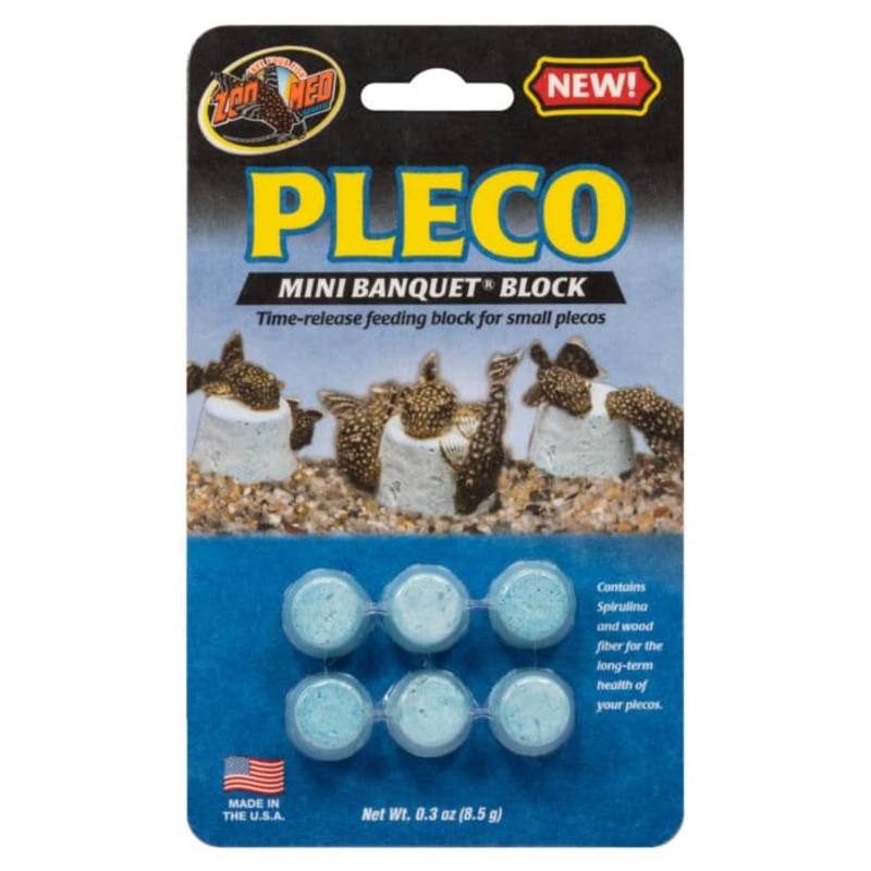 Zoo Med Pleco Mini Banquet Block
