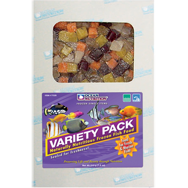 Ocean Nutrition Frozen Variety Cubes 2 lb.