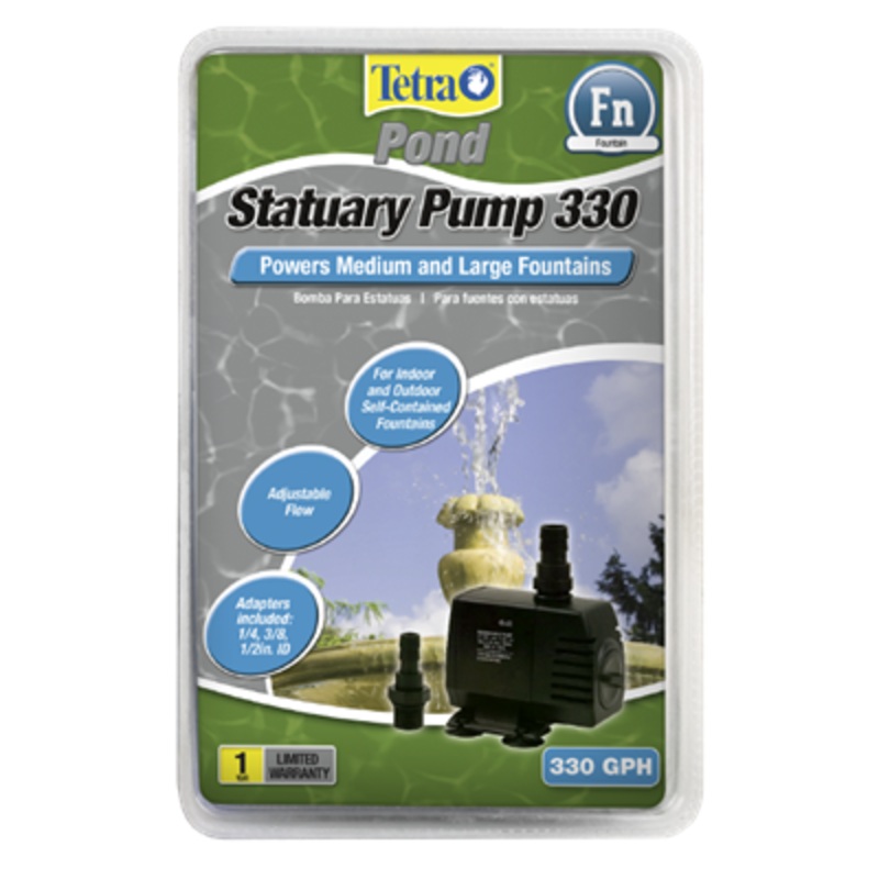 Tetra Pond Statuary Fountain Pump 330 GPH