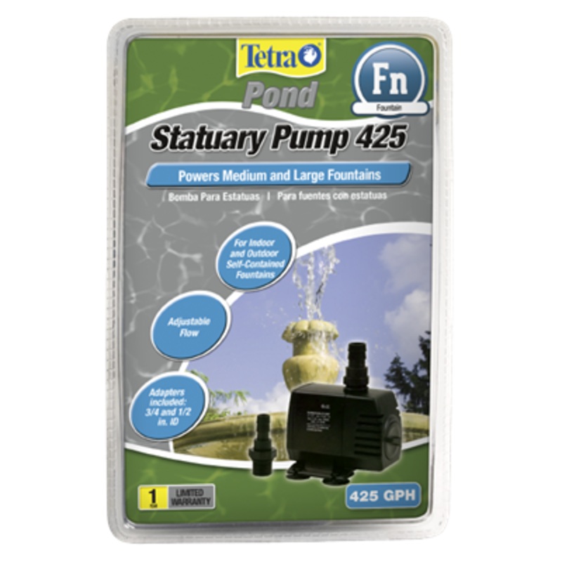 Tetra Pond Statuary Fountain Pump 425 GPH
