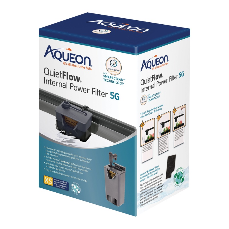 Aqueon Quiet Flow Internal Power Filter 5G