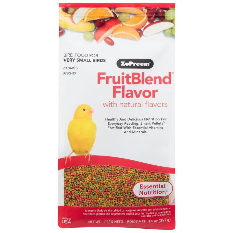 ZuPreem Fruitblend Flavor Very Small Bird Food
