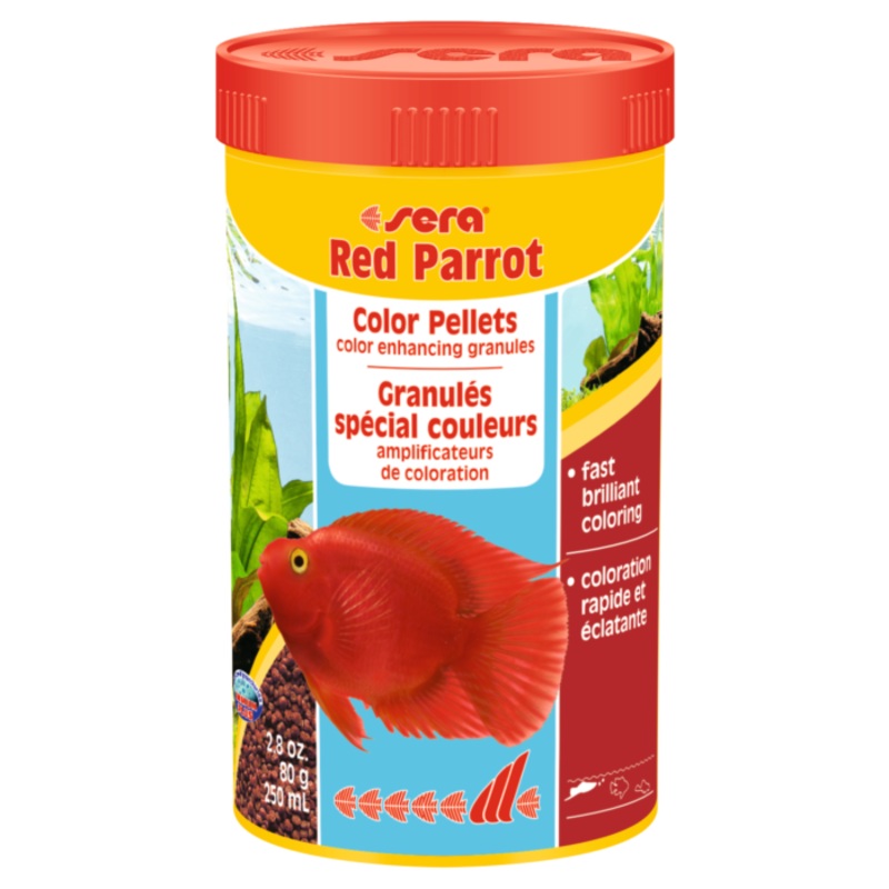 Sera Red Parrot Color Pellets