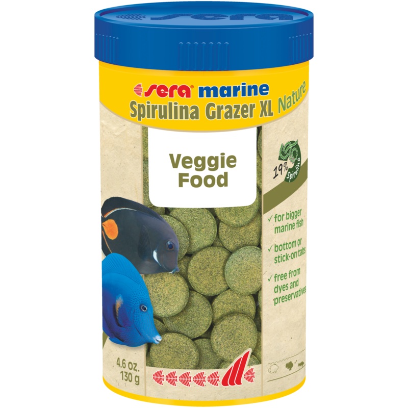 Sera Marine Spirulina Grazer XL Nature