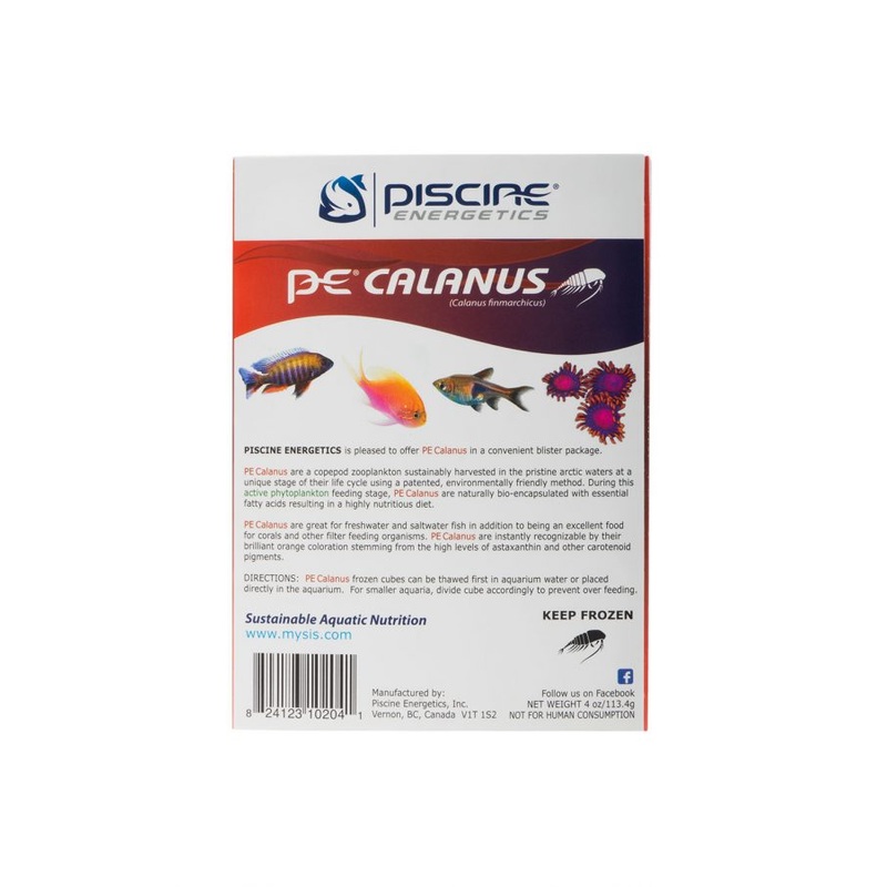 PE Frozen Calanus Food Cubes 4 oz